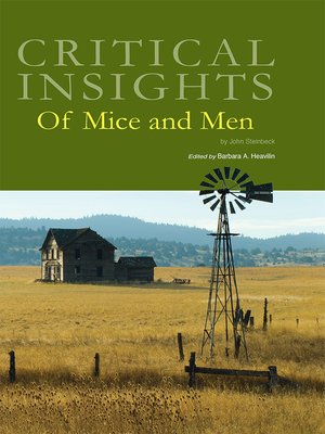 cover image of Critical Insights: Of Mice and Men